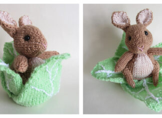 Rabbit in the Lettuce Patch Knitting Pattern