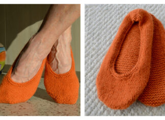 Spice Slippers Free Knitting Pattern