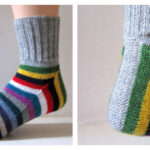Squircle Socks Free Knitting Pattern