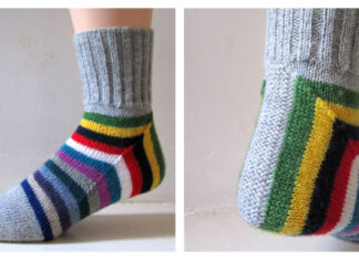 Squircle Socks Free Knitting Pattern