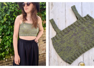 Stash Busting Tube Top Free Knitting Pattern