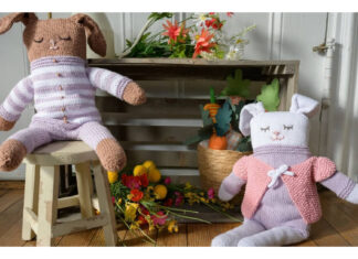 Sweet and Simple Bunnies Free Knitting Pattern