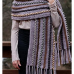 Tango Braided Wrap Free Knitting Pattern