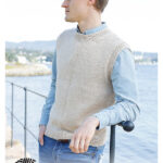 Vestfjord Vest Free Knitting Pattern