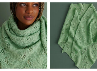 Garland Shawl Free Knitting Pattern