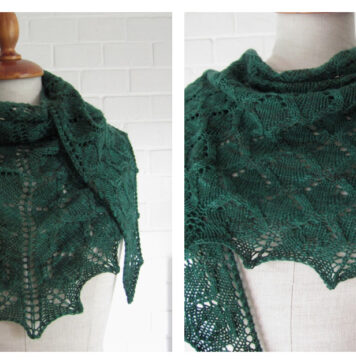 Green River Shawl Free Knitting Pattern