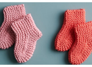 Happy Feet Baby Booties Free Knitting Pattern