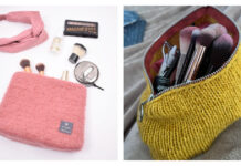 Makeup Bag Free Knitting Patterns