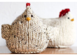 Poppy The Chicken Free Knitting Pattern