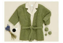 Sophie Textured Waistcoat Free Knitting Pattern