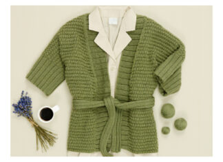 Sophie Textured Waistcoat Free Knitting Pattern