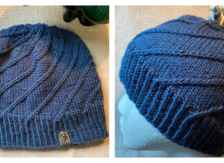 Twist & Shout Hat Beanie Free Knitting Pattern