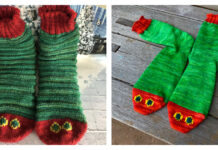 Very Hungry Caterpillar Socks Knitting Patterns