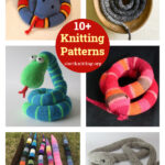 10+ Snake Stuffed Toy Knitting Patterns