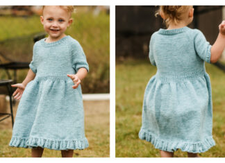 Baby Hannah Dress Free Knitting Pattern