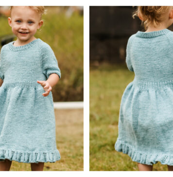 Baby Hannah Dress Free Knitting Pattern