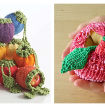 Fruit Cozies Free Knitting Patterns