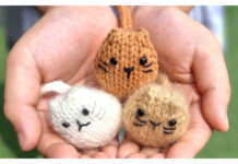 Mini Cat Free Knitting Pattern