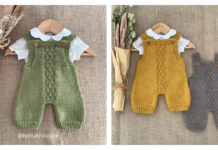 Pineapple Overalls Knitting Pattern