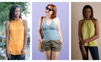 Halter Neck Top Knitting Patterns