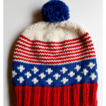 Old Glory Hat Free Knitting Pattern