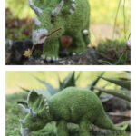 Triceratops Knitting Pattern