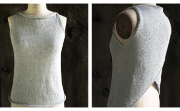 Tulip Tank Top Free Knitting Pattern