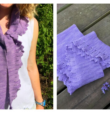 Workday Scarf Free Knitting Pattern