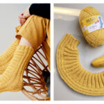 Banana Tube Socks Free Knitting Pattern