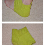 Heel Therapy Toeless Socks Free Knitting Pattern
