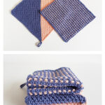 Modern Wash Cloths Free Knitting Pattern