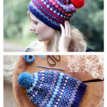 Popinjay Beanie Hat Free Knitting Pattern