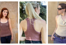 Racer Back Top Knitting Patterns