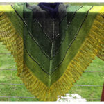 Transition Stashbuster Shawl Free Knitting Pattern