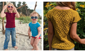 Westwind Kids Tee Free Knitting Pattern