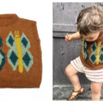 Butterfly Besties Children’s Slipover Free Knitting Pattern