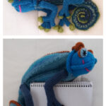 FroggyBug Chameleon Free Knitting Pattern