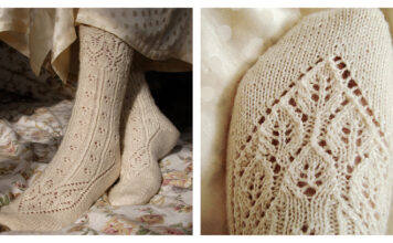 Lingerie Socks Free Knitting Pattern