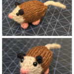 Seamless Opossum Free Knitting Pattern