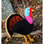 Thanksgiving Turkey Amigurumi Toy Knitting Pattern