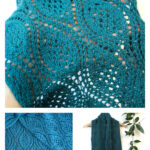 Delta Scarf Free Knitting Pattern
