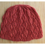 Falling Leaves Hat Free Knitting Pattern