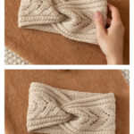 Grapevine Headband Free Knitting Pattern