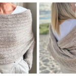 Meadow Sunset Wrap Free Knitting Pattern