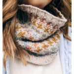 Over the Rainbow Cowl Free Knitting Pattern
