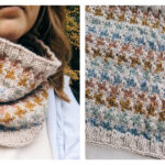 Over the Rainbow Cowl Free Knitting Pattern
