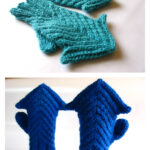 Squid Mittens Free Knitting Pattern
