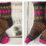 Trick or Feet Socks Free Knitting Pattern