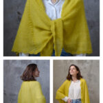 Áster Shawl Free Knitting pattern