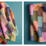 Color Brick Road Blanket Free Knitting Pattern
